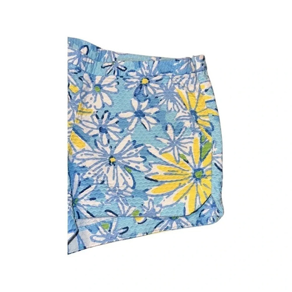 Lilly Pulitzer Blue Adie Breakwater Daisy Shorts Size 2 - Picture 4 of 9